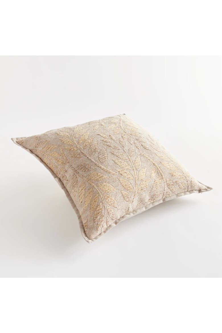 Yasmine Square Indoor or Outdoor Throw Pillow, 20" x 20", Alternate, color, Gray