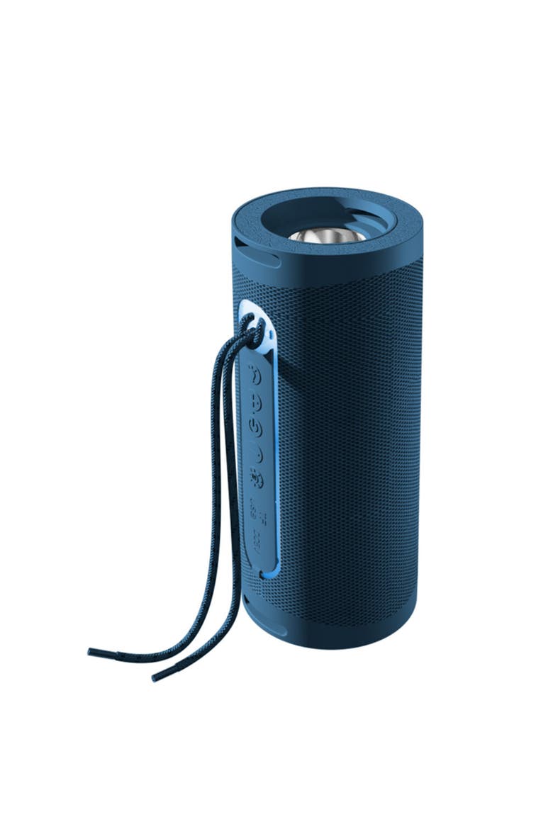 Bluetooth Portable Speaker With LED Flashlight, Main, color, Blue