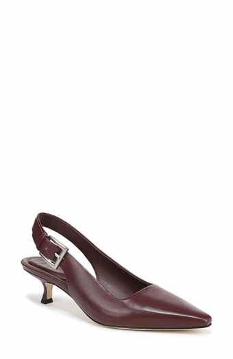 Shasta Kitten Heel Slingback Pump