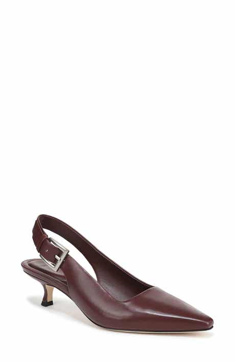 Vince Shasta Kitten Heel Slingback Pump
