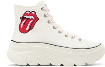 Skechers Rolling Stones ファンキー・ストリート Sing It Loud SKECHERS x Rolling Stones Funky Street Sing It Loud High Top