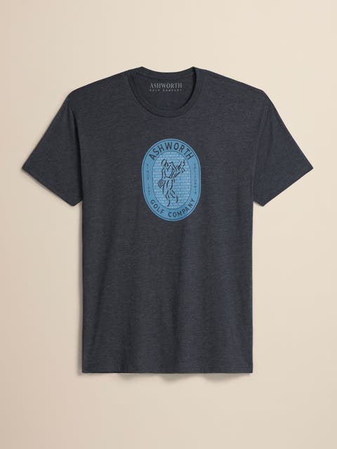 Golfman Badge Tee