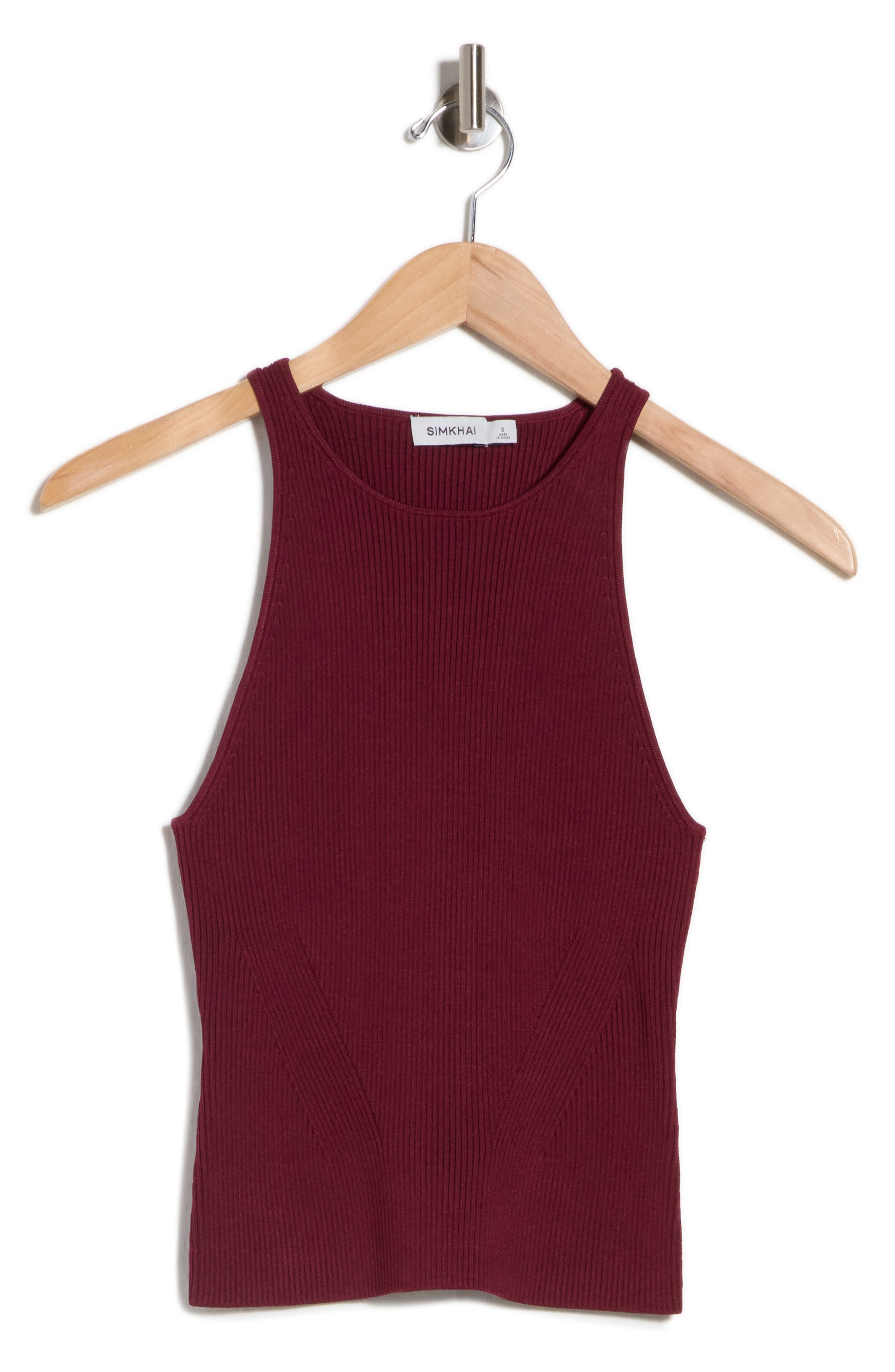 Reza Compact Rib Racerback Tank