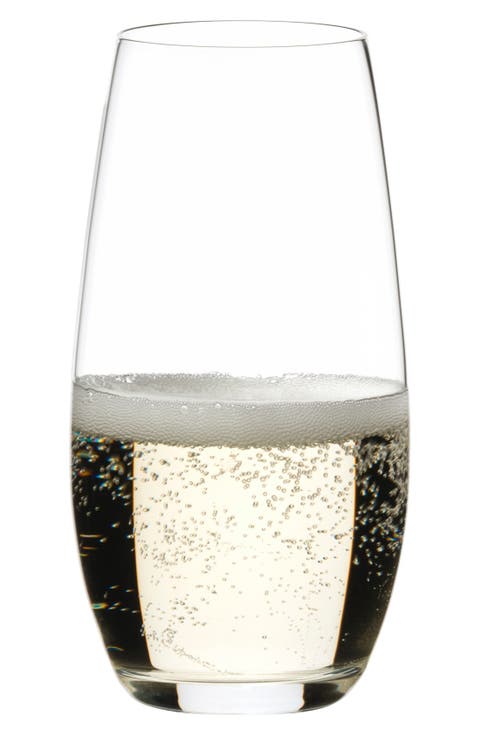 'O' Stemless Champagne Glasses