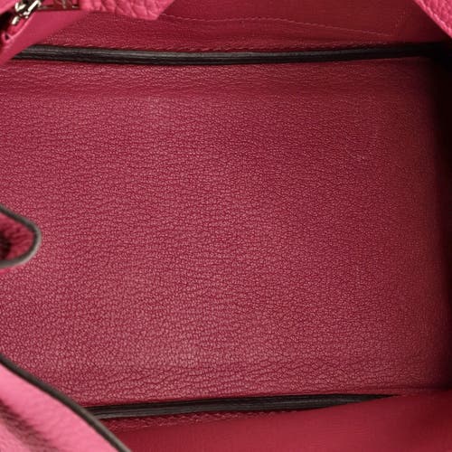 Pre-owned Hermes Hermes Birkin Handbag Pink Togo With Palladium Hardware 25 In Pink