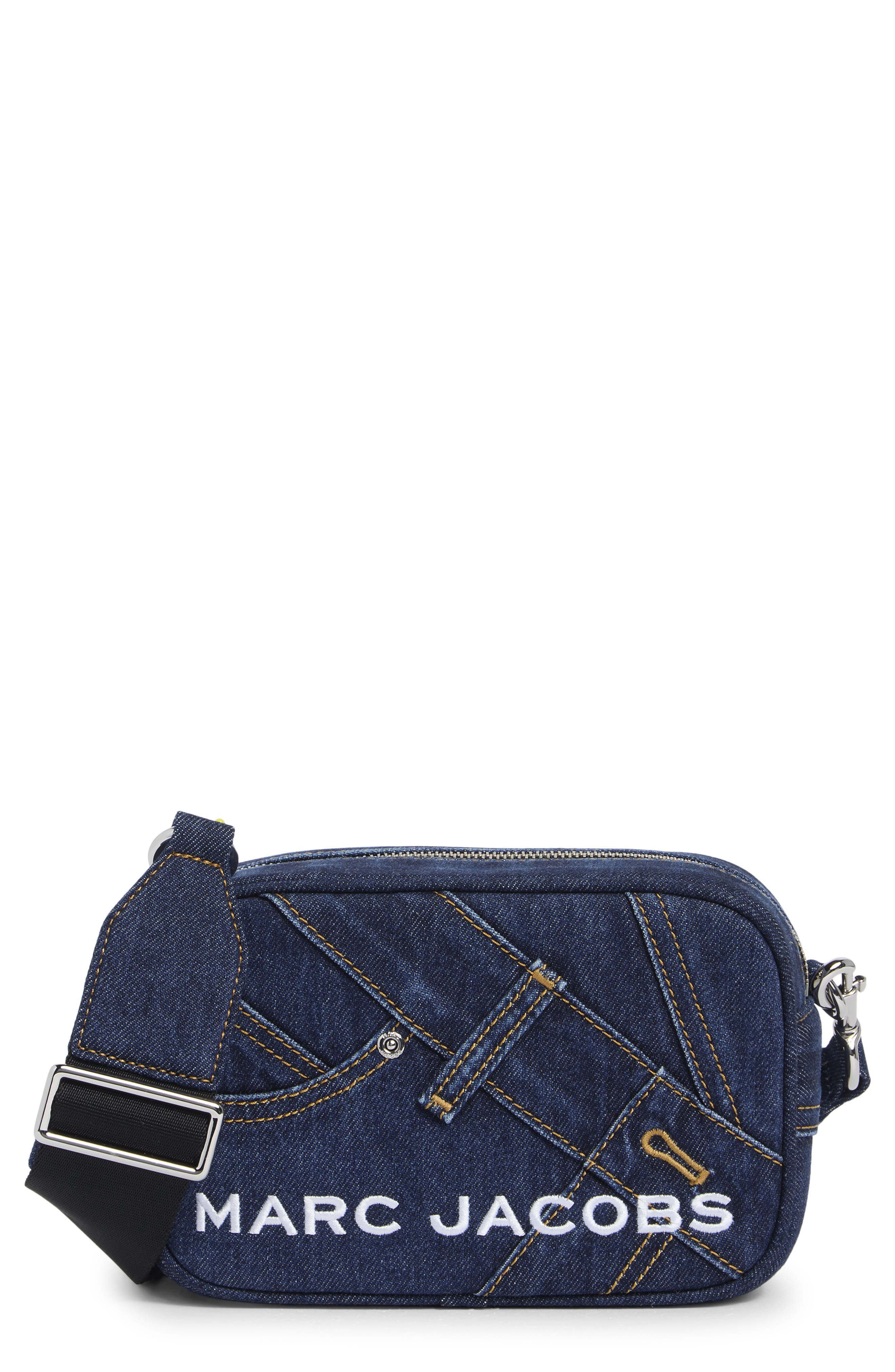 Marc Jacobs Pieced Denim Bold Flash Camera Bag
