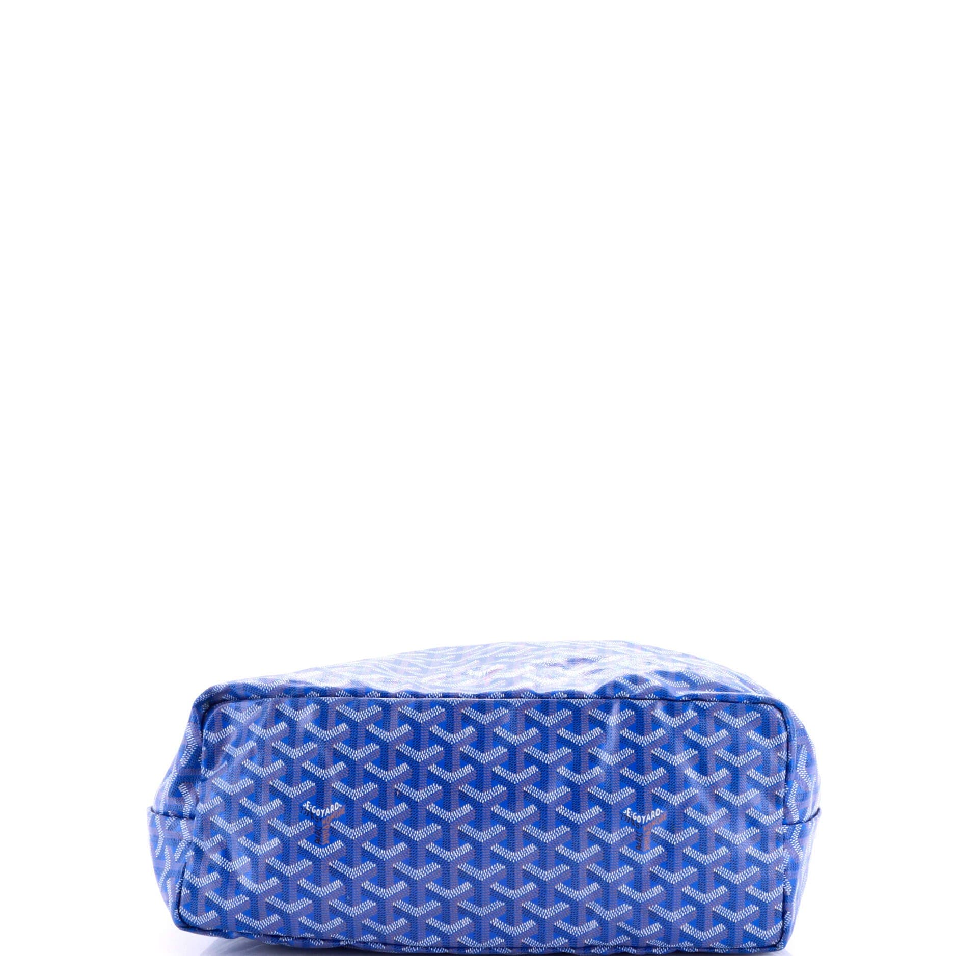 Pre-Owned Goyard Saint Louis Tote Coated Canvas PM, Alternate, color, Blue