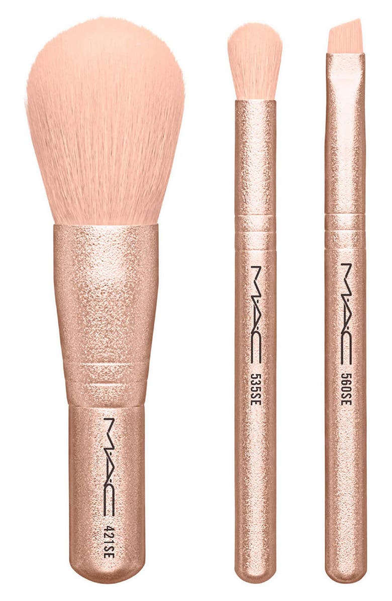 MAC Cosmetics MAC Snow Ball Mini Brush Kit, Alternate, color,