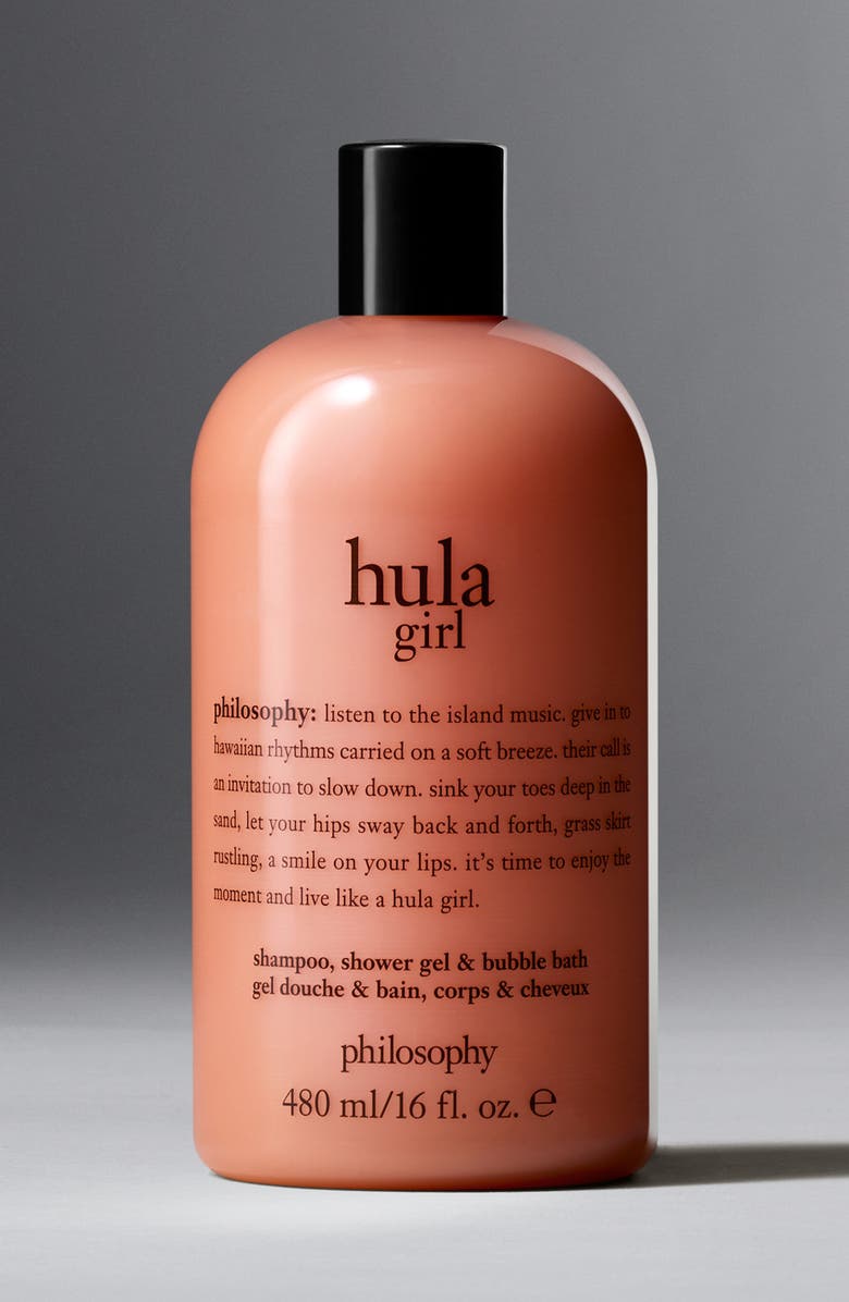 philosophy hula girl tropical shampoo, shower gel & bubble bath, Alternate, color,