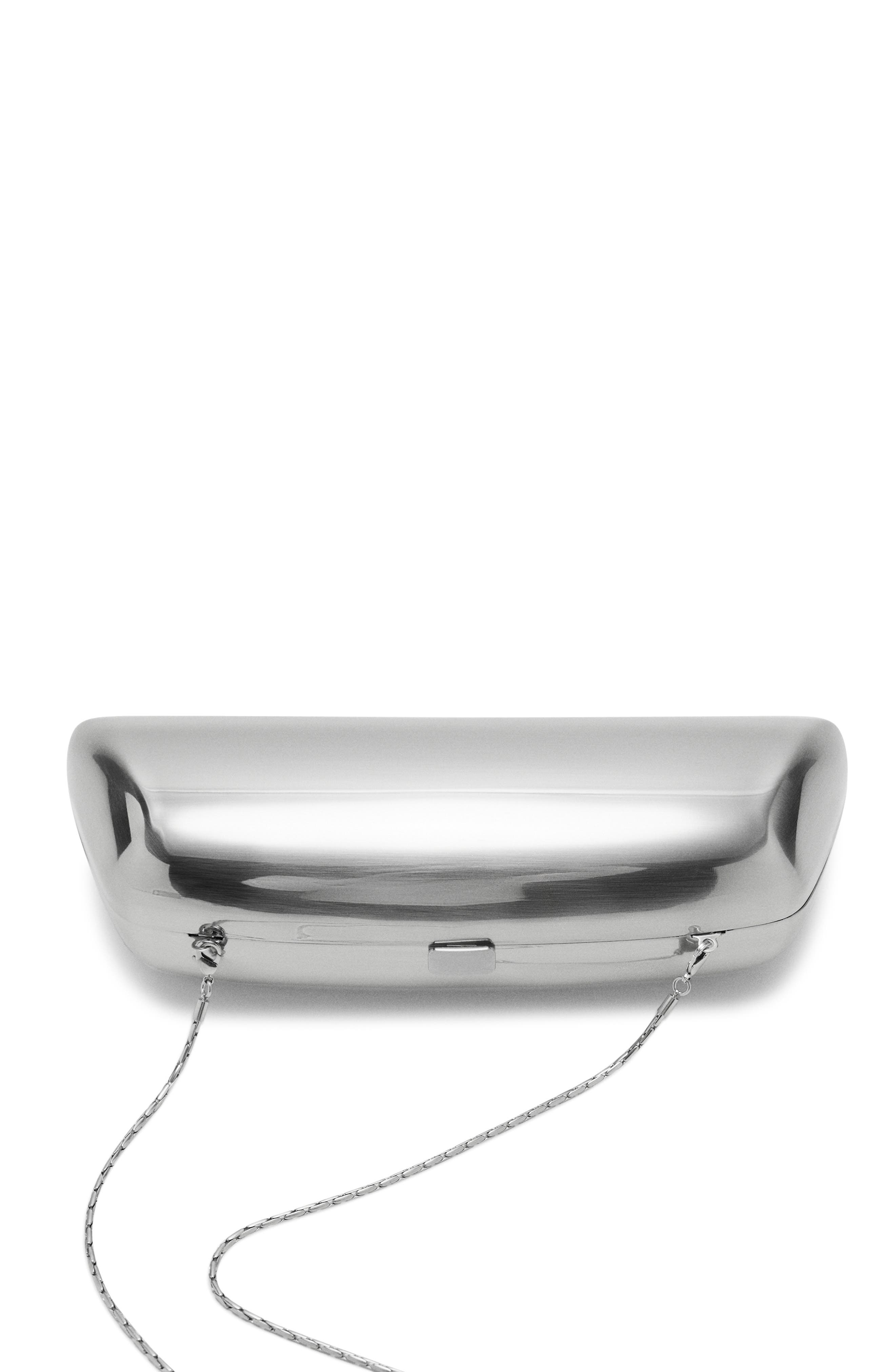 MANGO Metallic Frame Clutch, Alternate, color, 