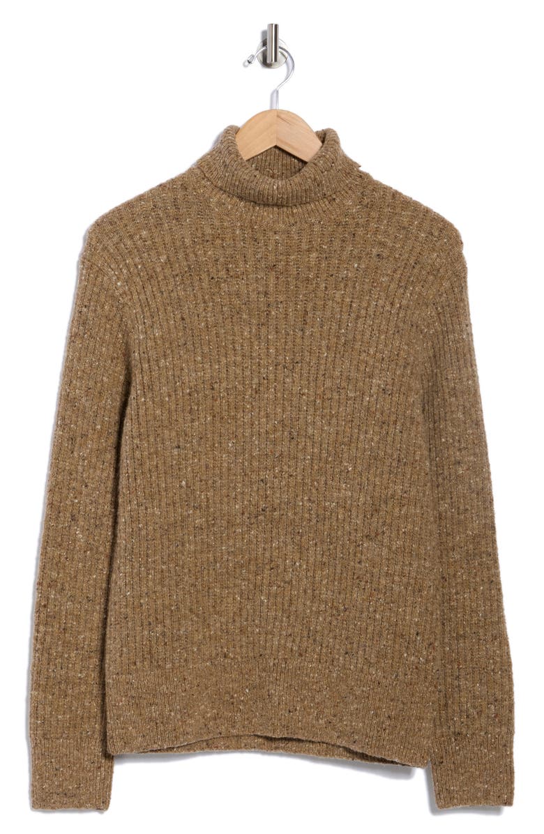 BUCK MASON Wool Turtleneck Top, Main, color, Brimstone