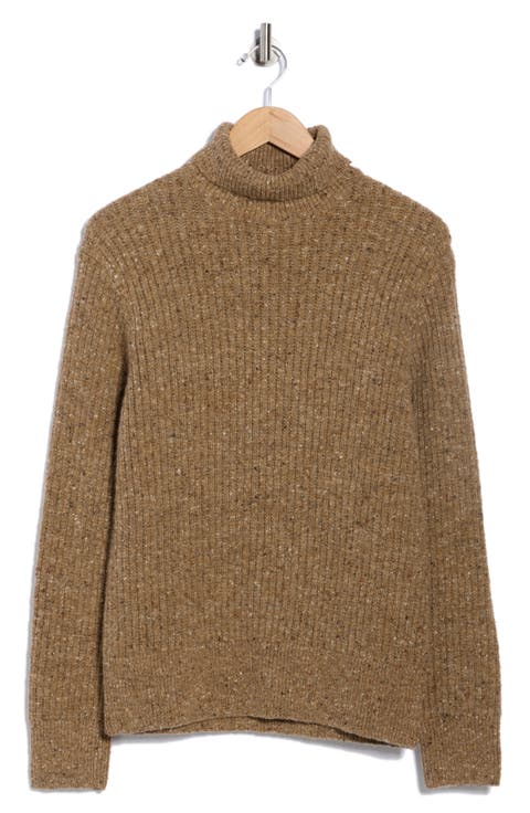 Wool Turtleneck Top