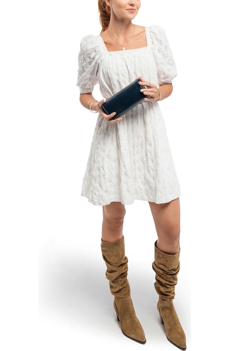 OLD TREND Portable Genuine Leather Utility Box, Alternate, color, Navy