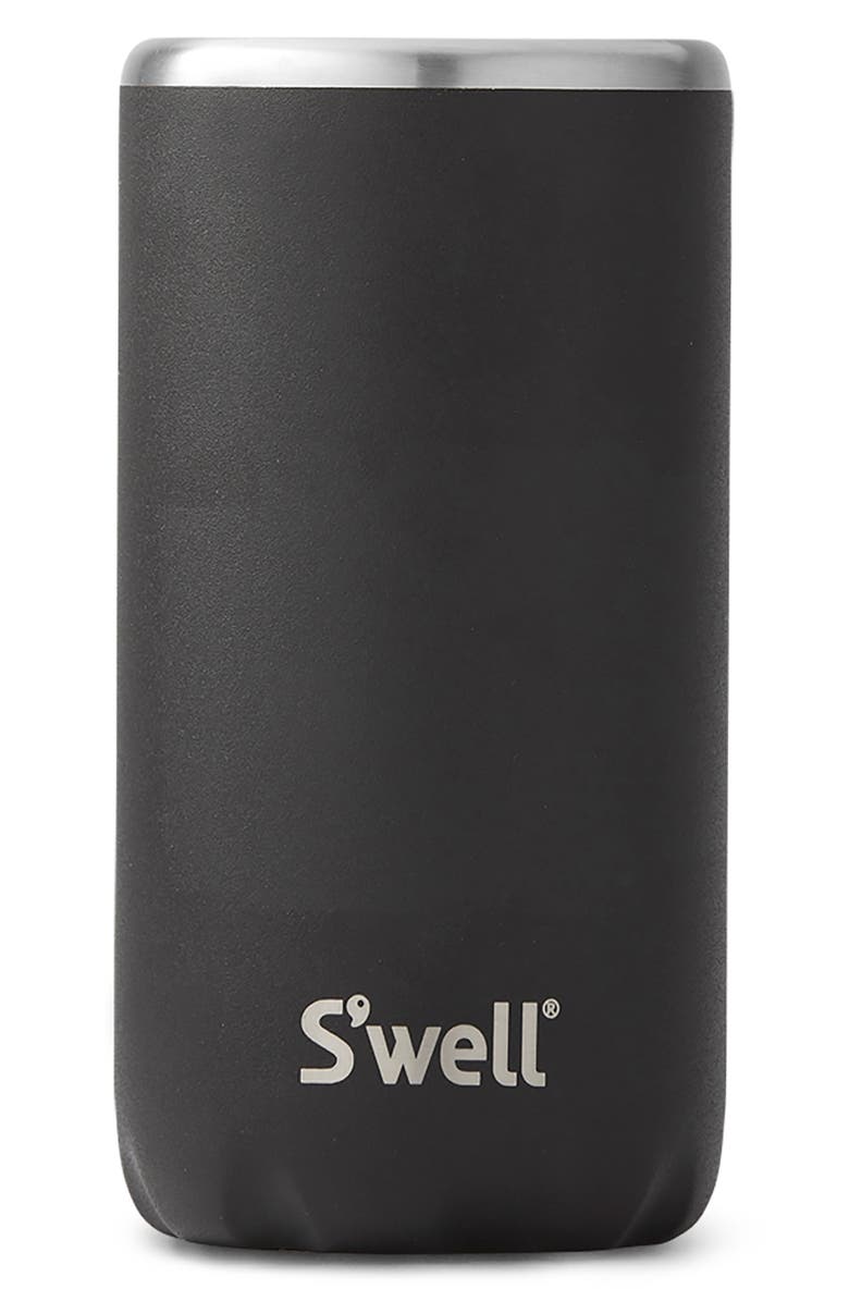 S'well 12-Ounce Slim Stainless Steel Drink Chiller, Main, color, 