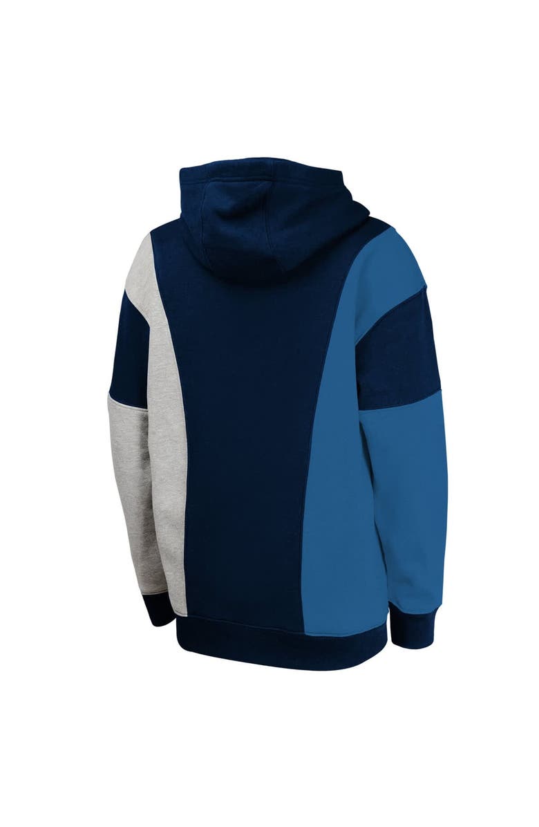 Outerstuff Youth Navy Minnesota Timberwolves Ace In the Hole Pullover Hoodie, Alternate, color, Navy