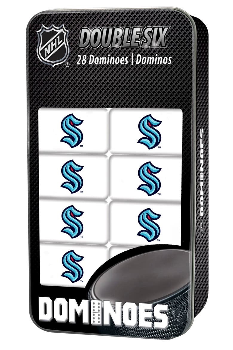 Seattle Kraken Dominoes, Main, color, Multicolor