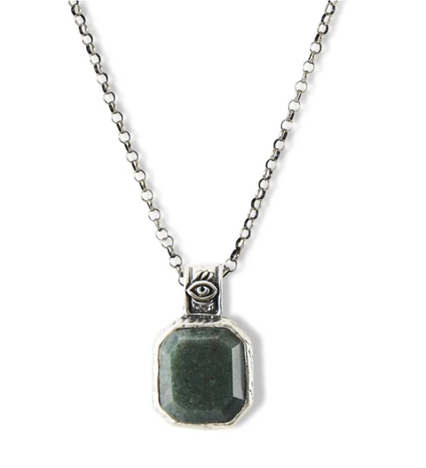 Third Eye Silver Necklace