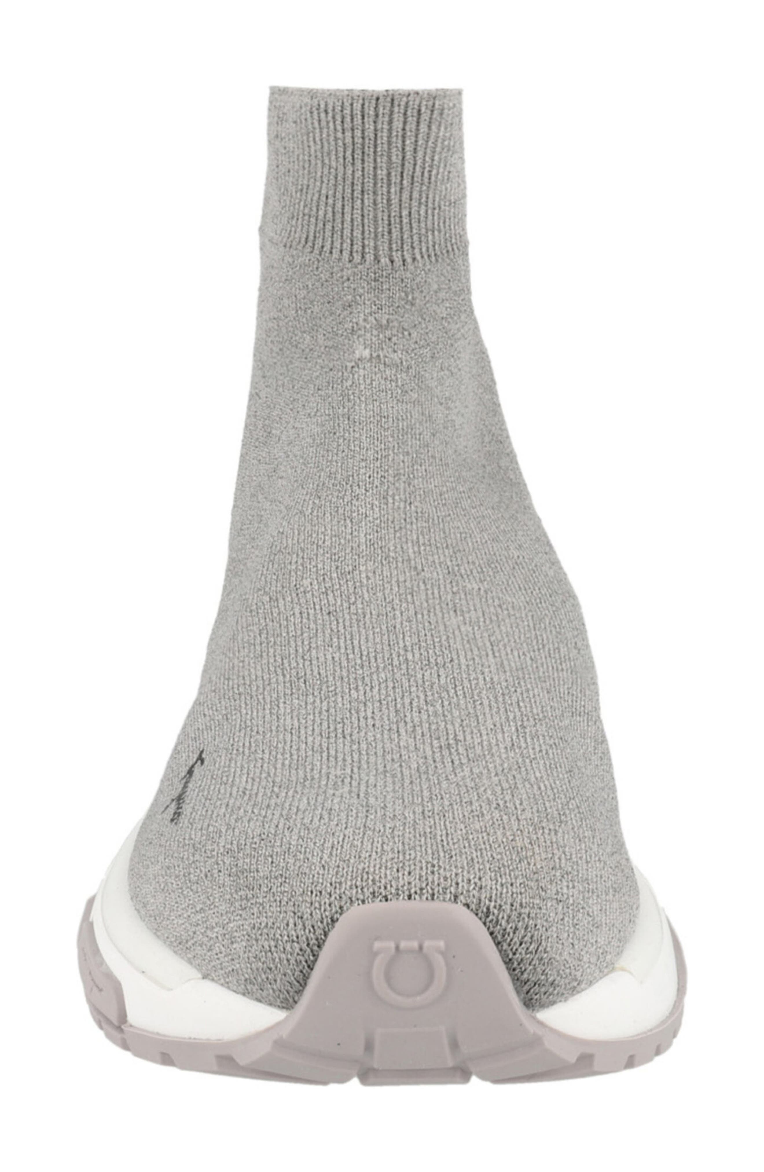 FERRAGAMO Ninette Knit Sock High Top Sneaker, Alternate, color, 