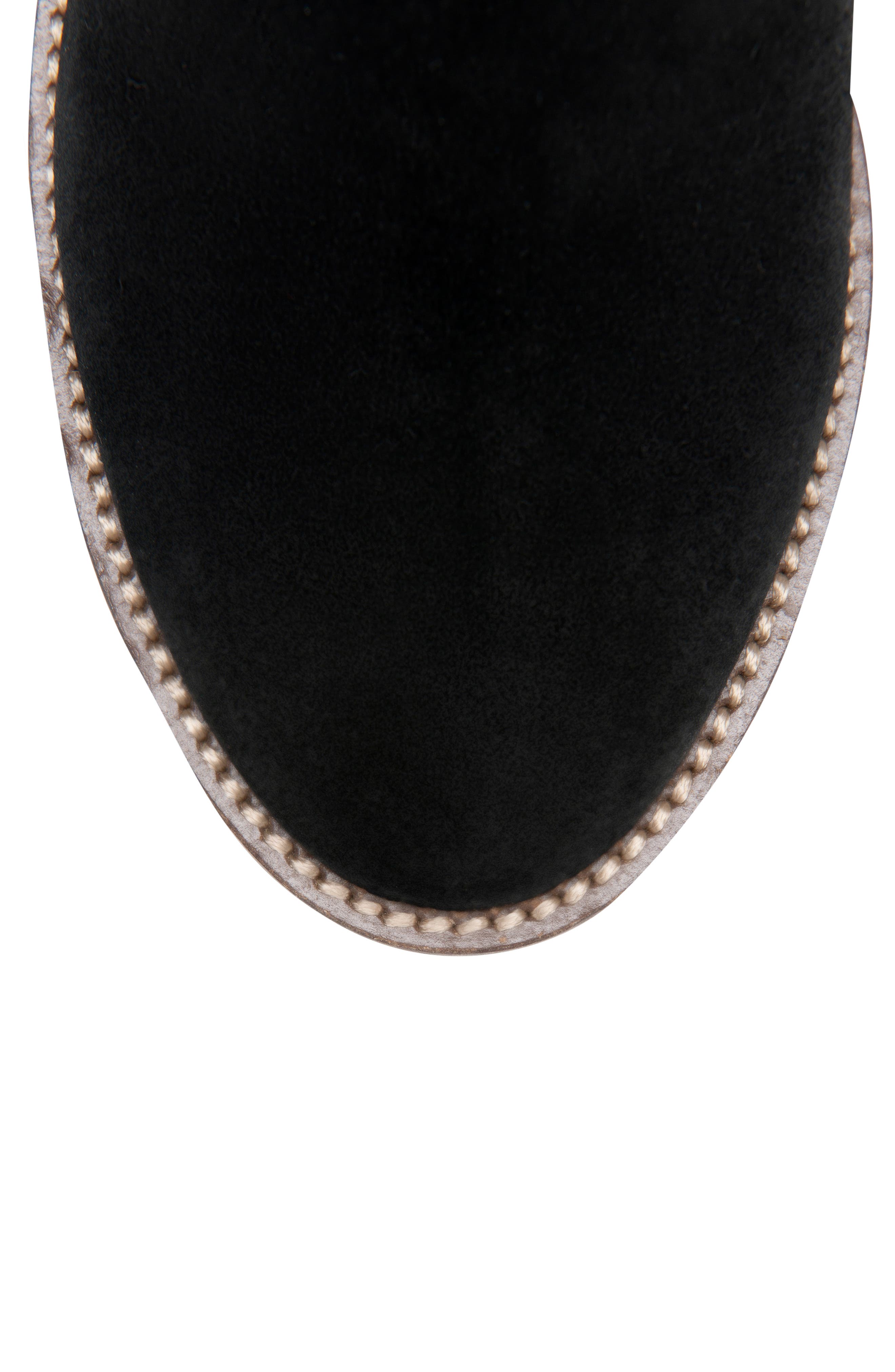 Norwich Mule, Alternate, color, BLACK SUEDE