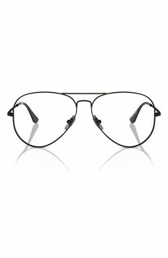 RX8789 58mm Aviator Optical Glasses