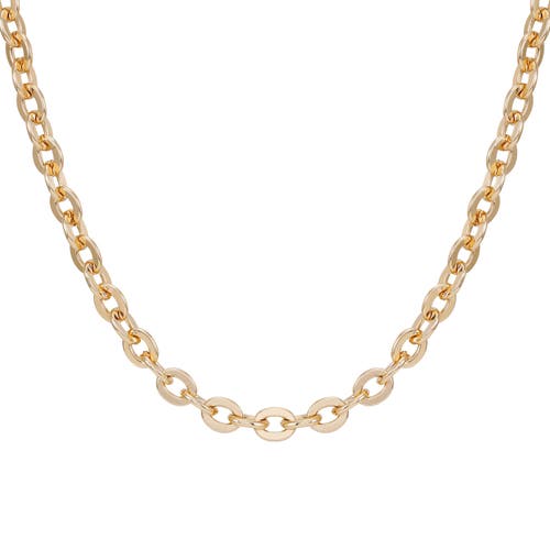 Vince Camuto Oval Link Chain Necklace In Gold