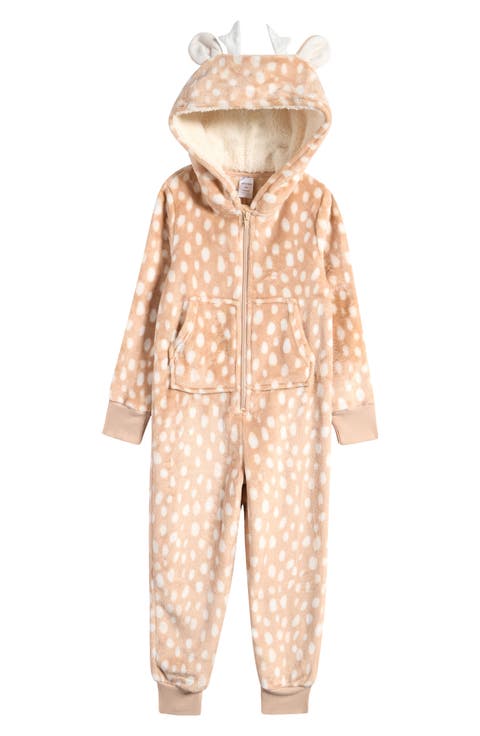 Kids' Hooded Fleece Sleeper Romper (Little Kid & Big Kid)