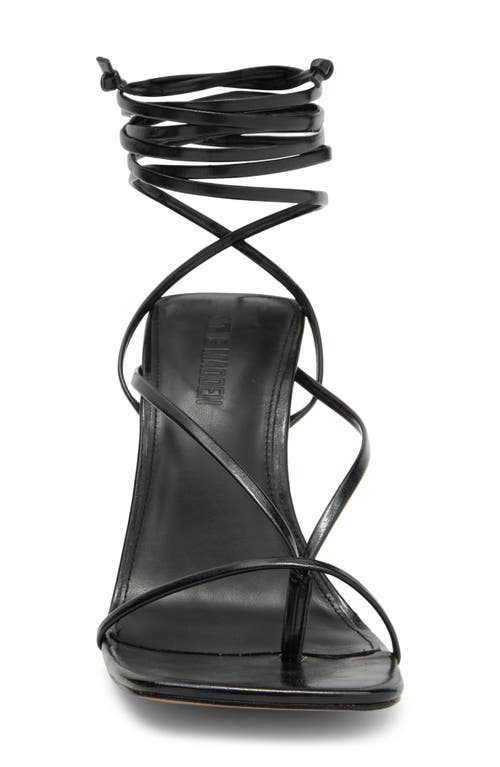 Shop Steve Madden Athea Ankle Strap Sandal In Black