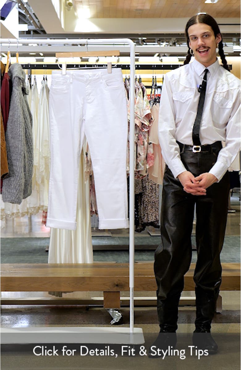 Catherine Mid Rise Stretch Boyfriend Jeans, sales video thumbnail