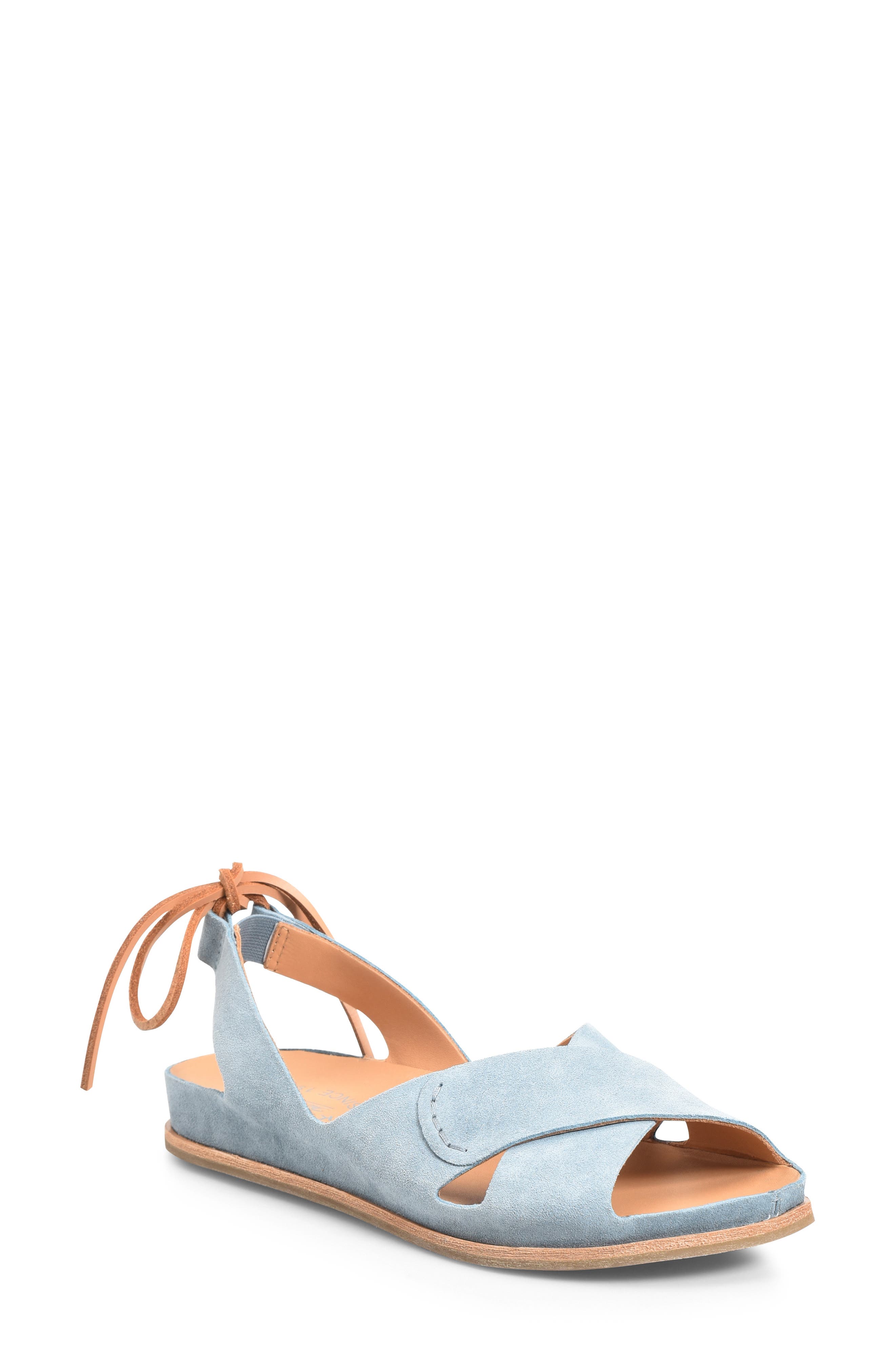 Aaron Sandal, Main, color, BLUE SUEDE