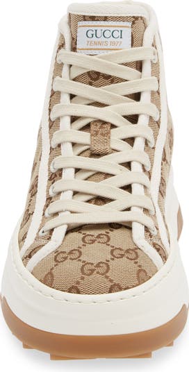スニーカー Gucci Original Gg Canvas Flatform Sneakers 27481540_57250755_600.jpg