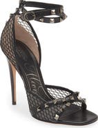Valentino Garavani Alcove Fishnet Sandal