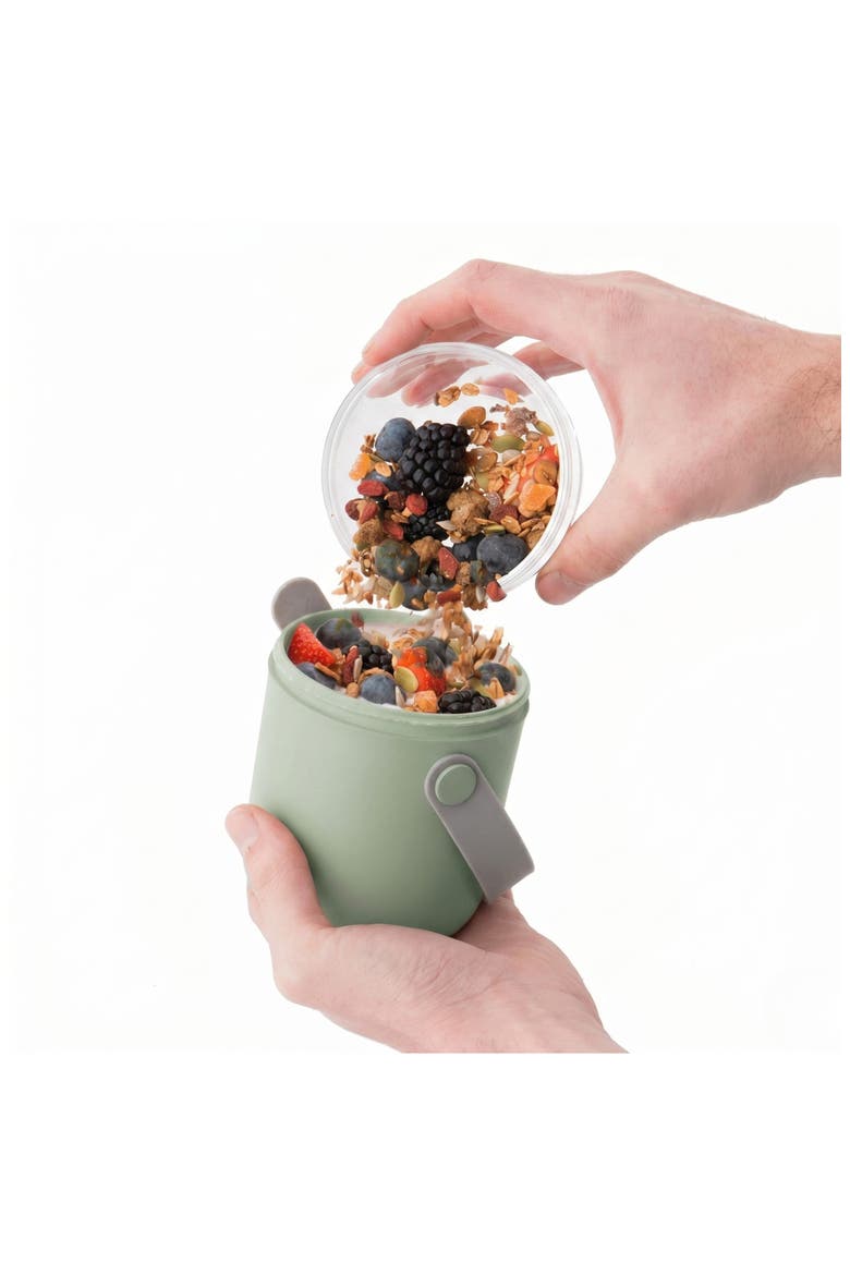 Leo 22-Ounce Dual Lunch Pot, Alternate, color, SAGE