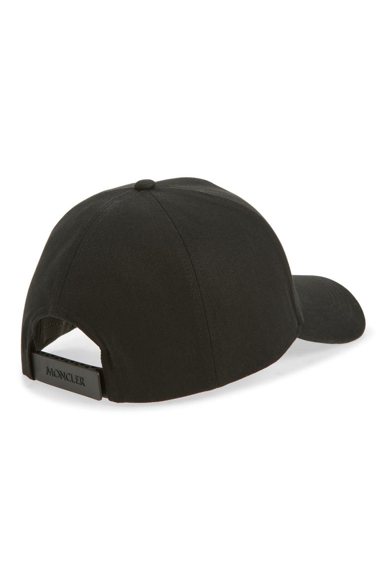 Logo Patch Baseball Cap, Alternate, color, BLACK