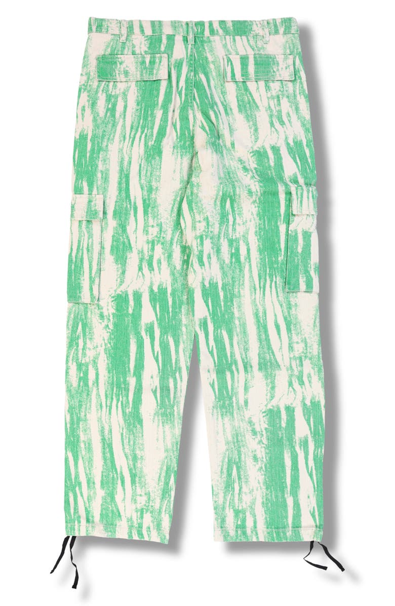 PLEASURES Buzz Cargo Jeans, Alternate, color, Green