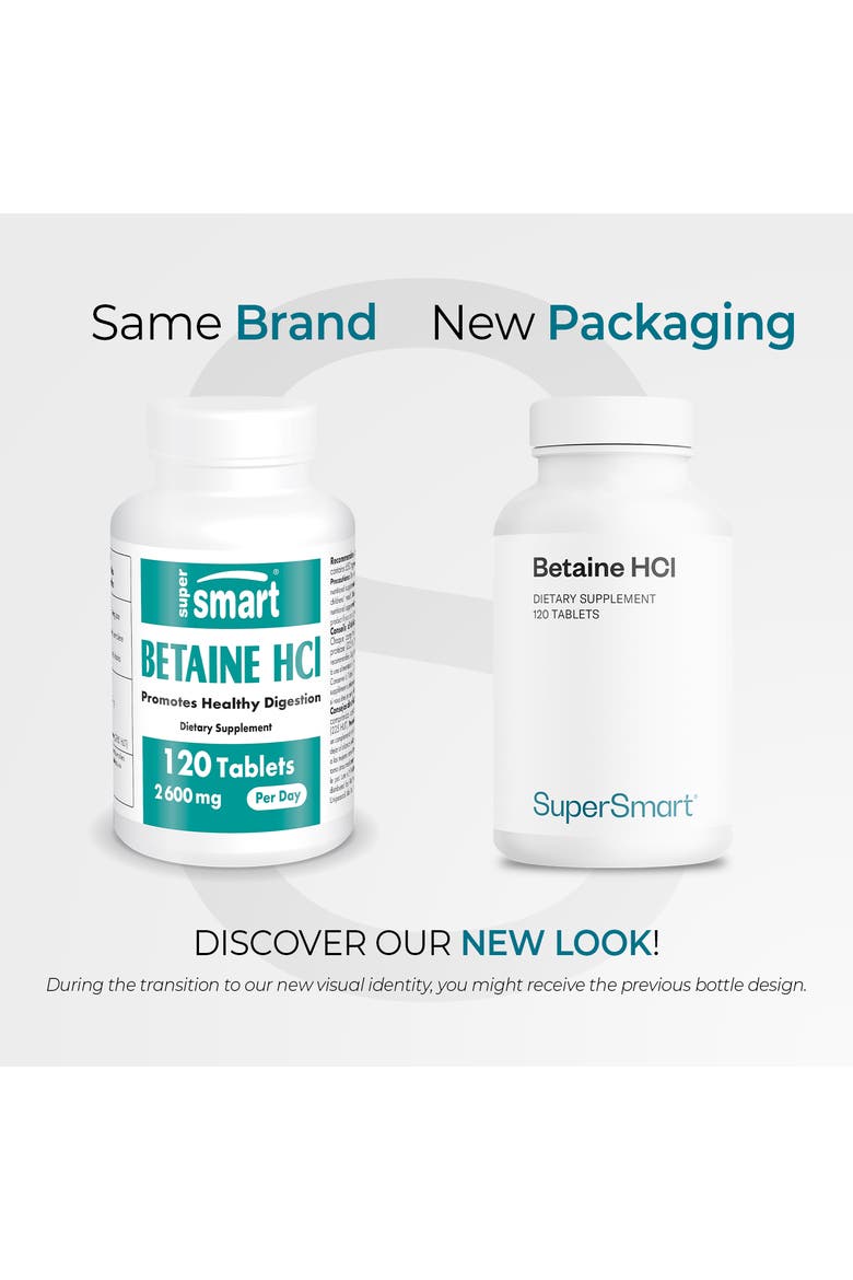 Betaine HCI 2600mg per Day, Alternate, color, None