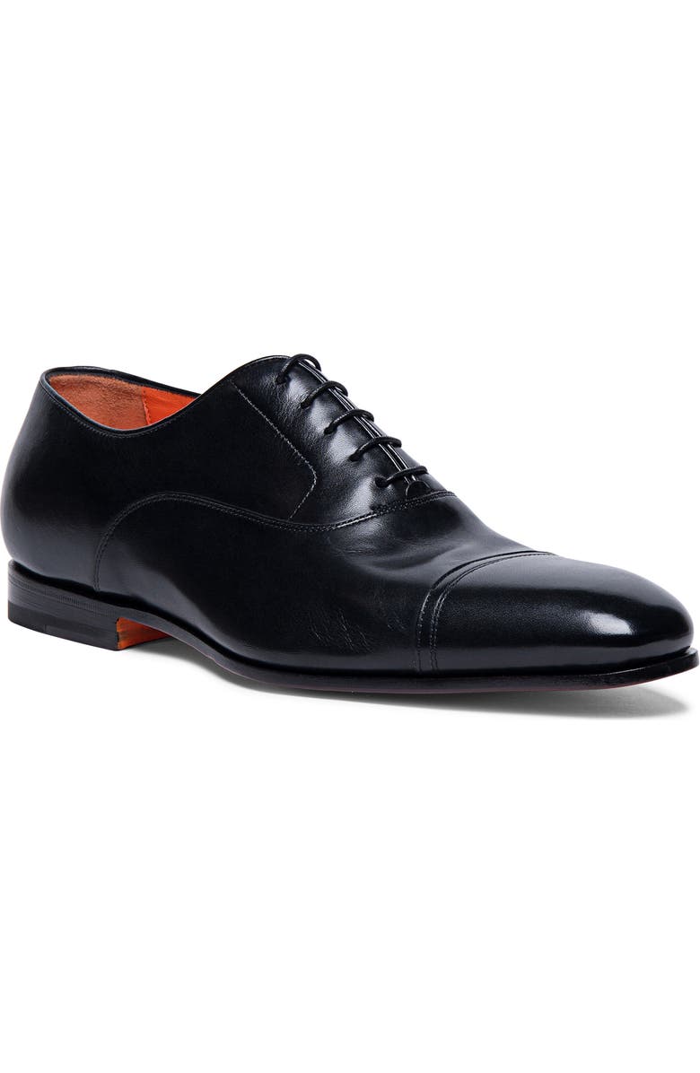 Santoni Dole Cap Toe Oxford, Main, color,
