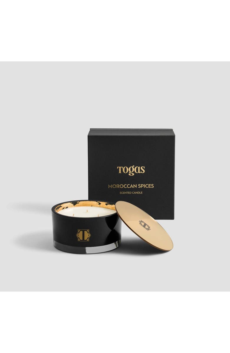 Togas Moroccan Spices Scented candle, Alternate, color, Black