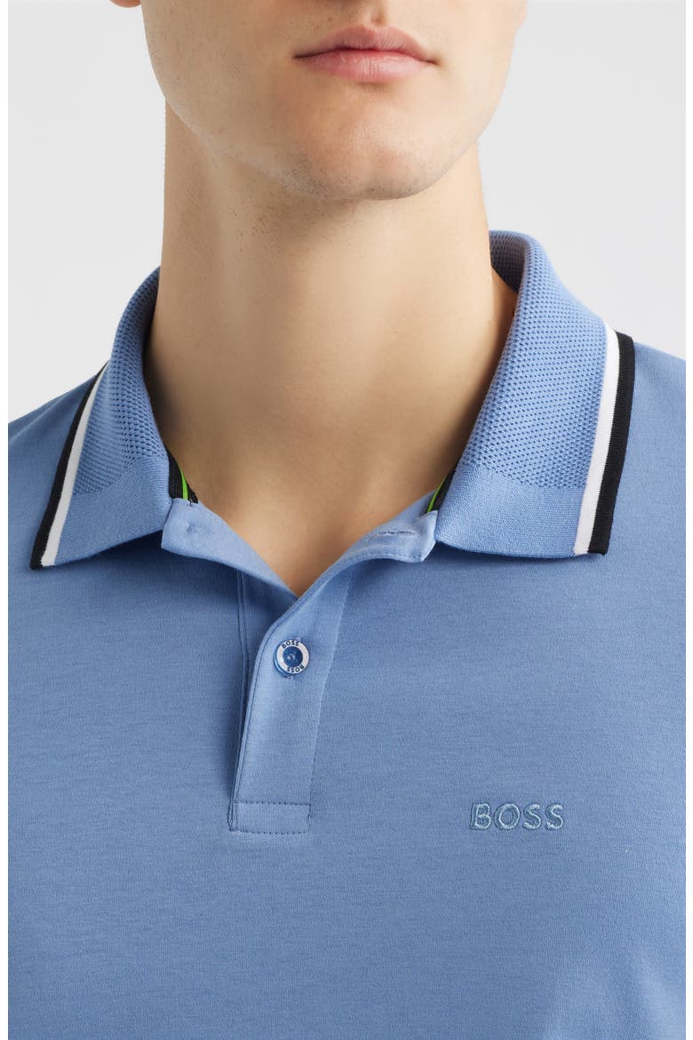 Paddy Cotton Polo, Alternate, color, LIGHT/ PASTEL BLUE