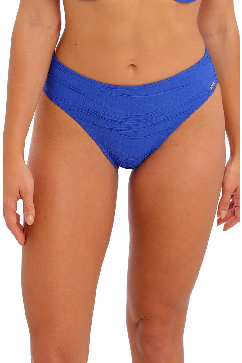 Beach Waves Mid Rise Bikini Bottoms, Main, color, ULTRAMARINE