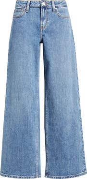 BP. Low Rise Baggy Wide Leg Jeans