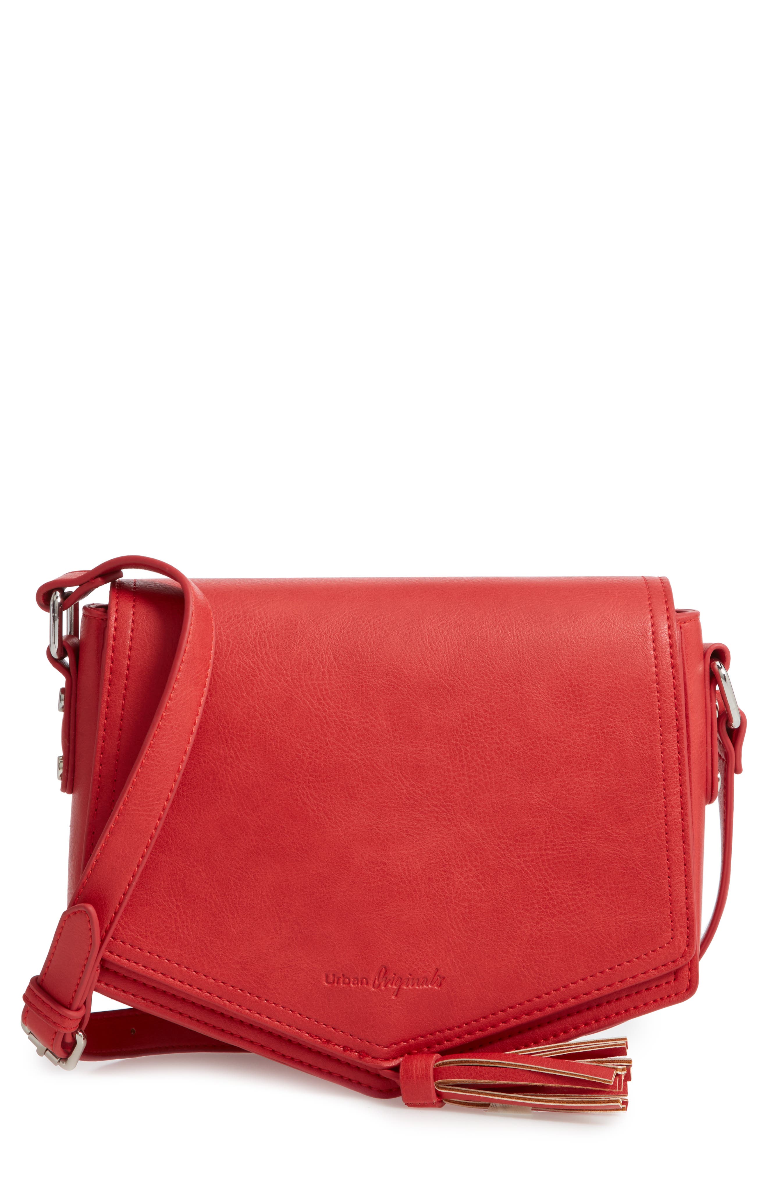 Urban Originals Love Land Vegan Leather Crossbody Bag, Main, color, 