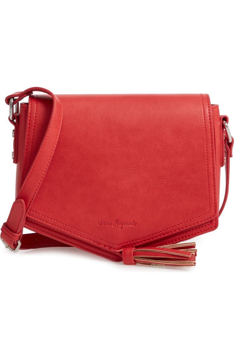 Urban Originals Love Land Vegan Leather Crossbody Bag, Main, color,