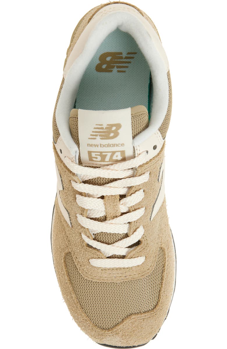 New Balance 574 Sneaker, Alternate, color, Boulder/ Permafrost