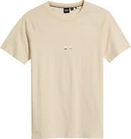 BOSS Slim Fit Solid Cotton T-Shirt