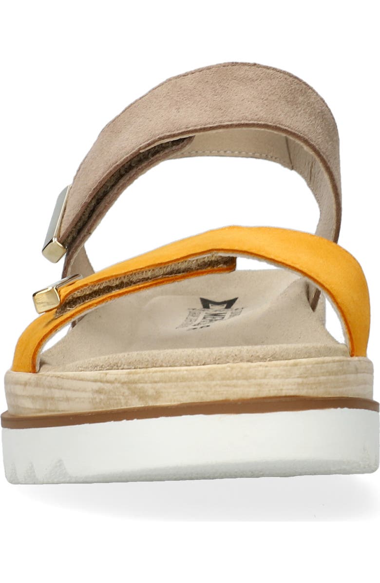 Mephisto Dominica Platform Sandal, Alternate, color, Mango/Grey