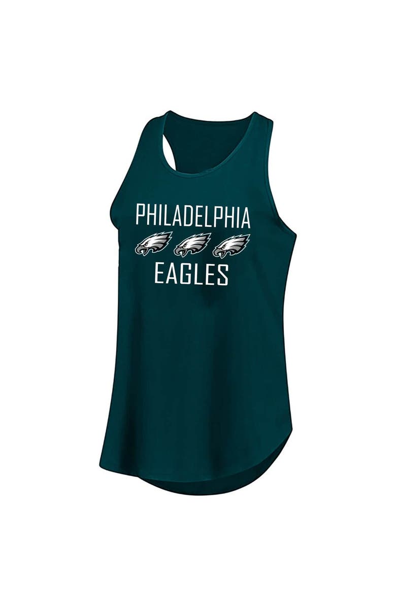 FANATICS Women's Fanatics Jalen Hurts Green Philadelphia Eagles Plus Size Name & Number Tank Top, Alternate, color, Green