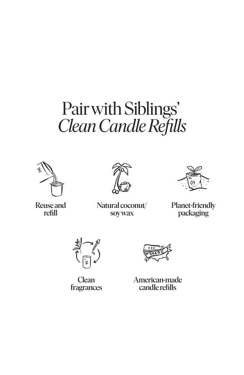 SIBLINGS Ceramic Forever Vessel, Alternate, color, Cloud