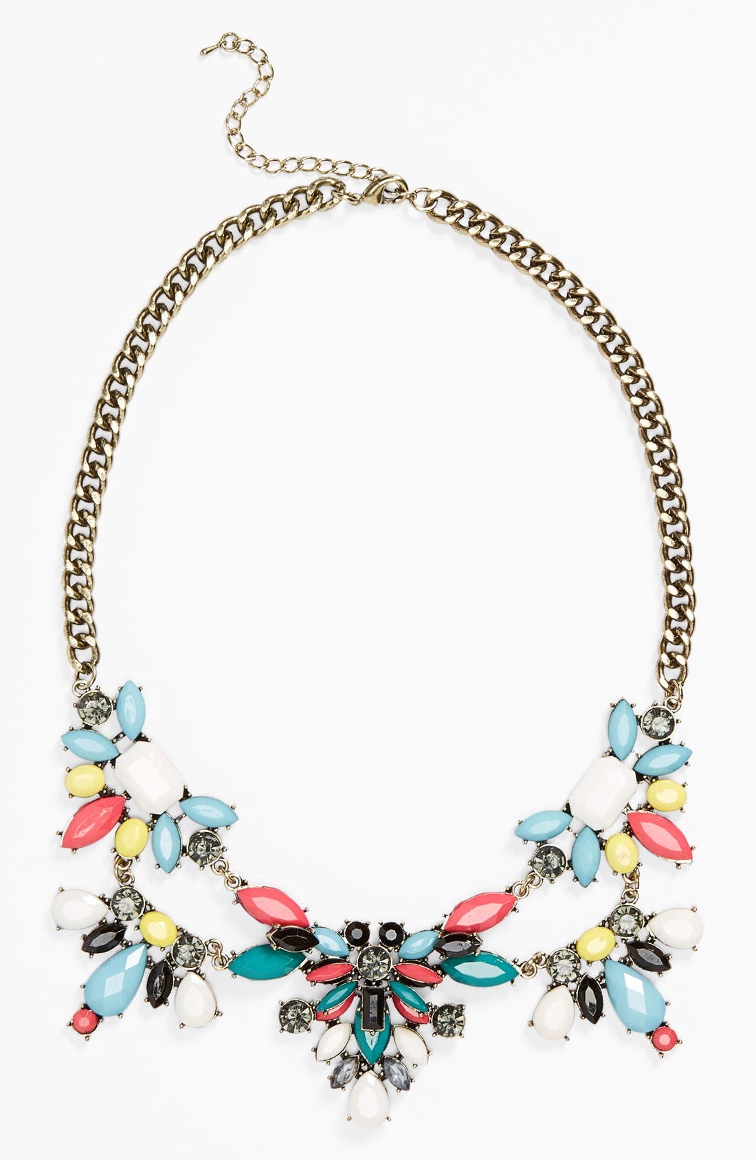 Sole Society Floral Collar Necklace (Women) | Nordstrom