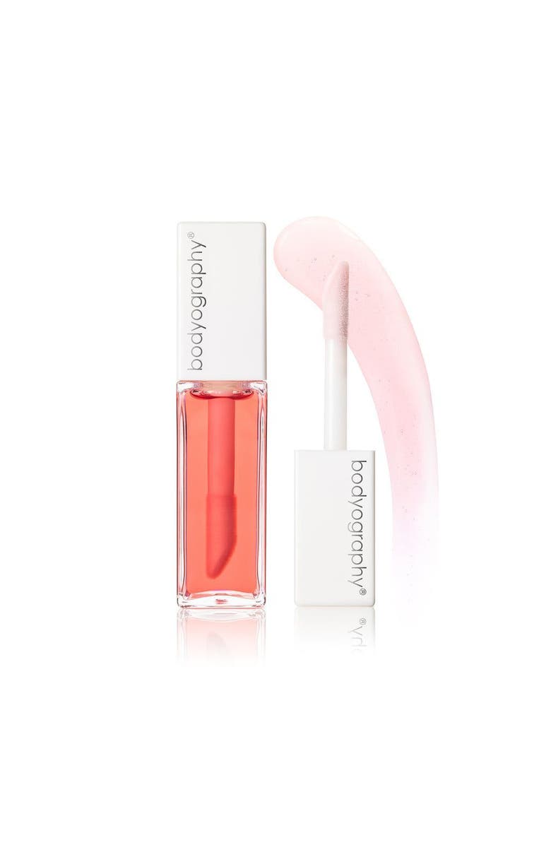 Bodyography Glossy Lip Oil, Main, color, Clear Pink