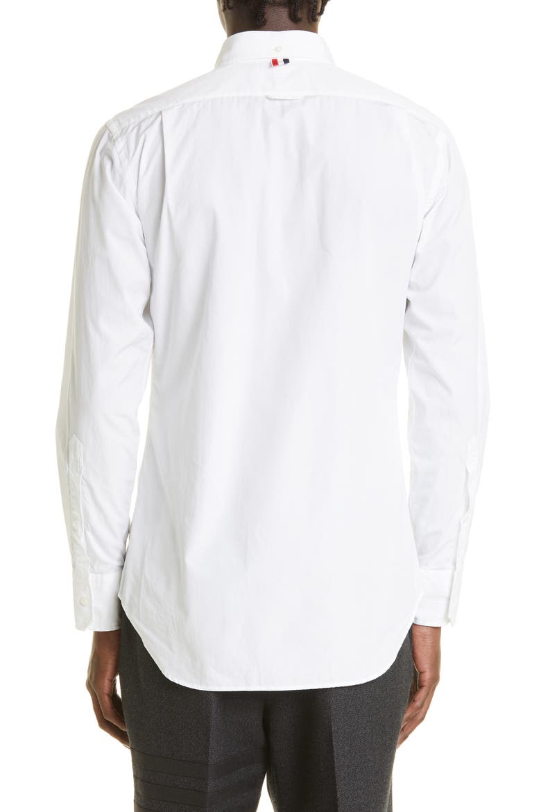 Classic Fit Poplin Button-Up Shirt, Alternate, color, 100 WHITE